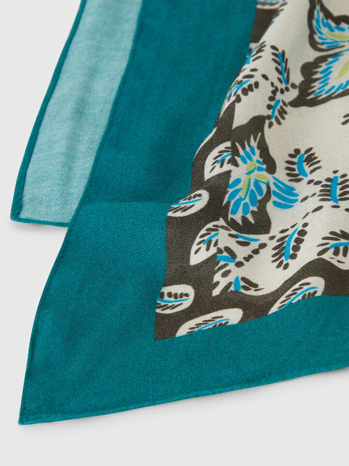 SQUARE SCARF Women image number 4